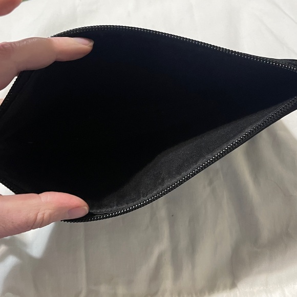 Coach Black Toiletry Bag with Blue Accents - Picture 2 of 6